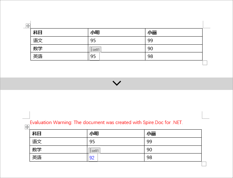 c# 修改 word 文档中的内容控件