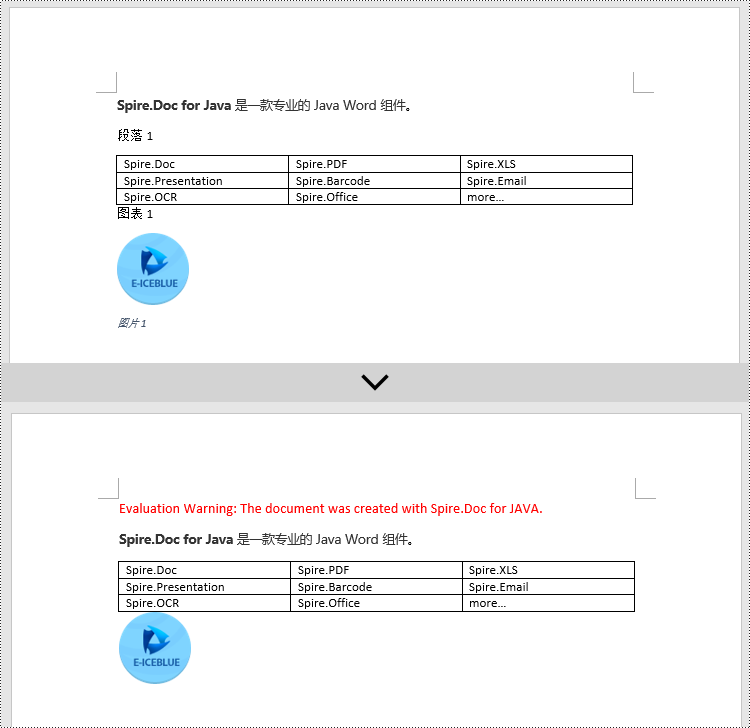 java 添加和删除 word 中的题注