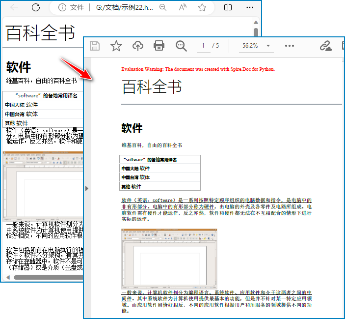 python 将 html 转换为 pdf