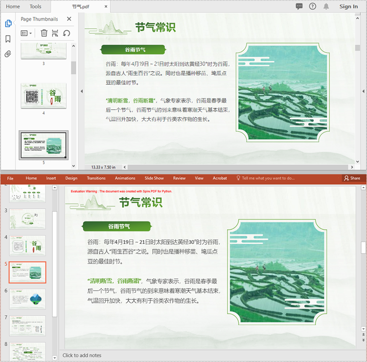 python 将 pdf 转换为 powerpoint 格式