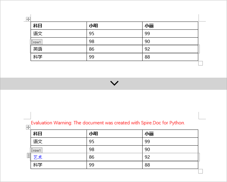 python 修改 word 文档中的内容控件