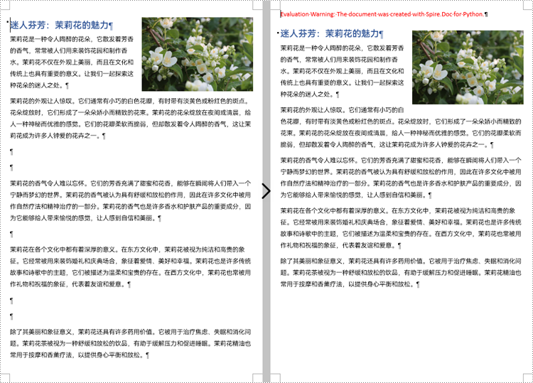 python 删除 word 文档中的空白行